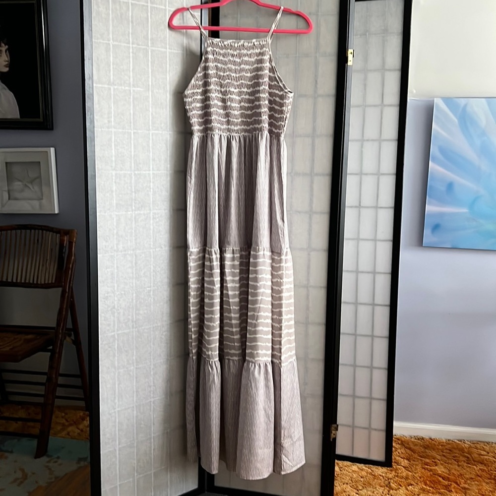Maxi dress,lg,  nwt
